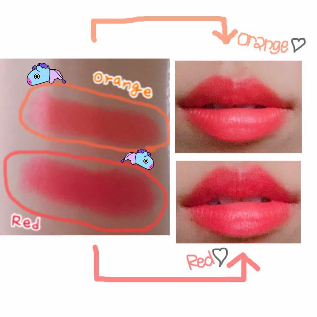 カンコレ リップスティック/DAISO/口紅を使ったクチコミ（2枚目）