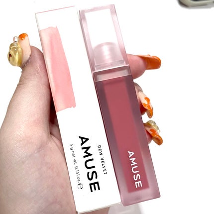 デュー ベルベット/AMUSE/口紅を使ったクチコミ(3枚目)