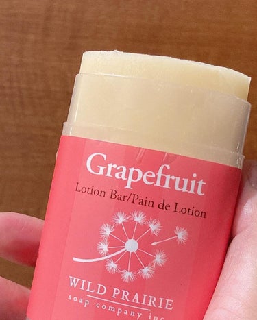 ローションバー グレープフルーツ 50g/Wild Prairie Soap/ボディクリームの画像