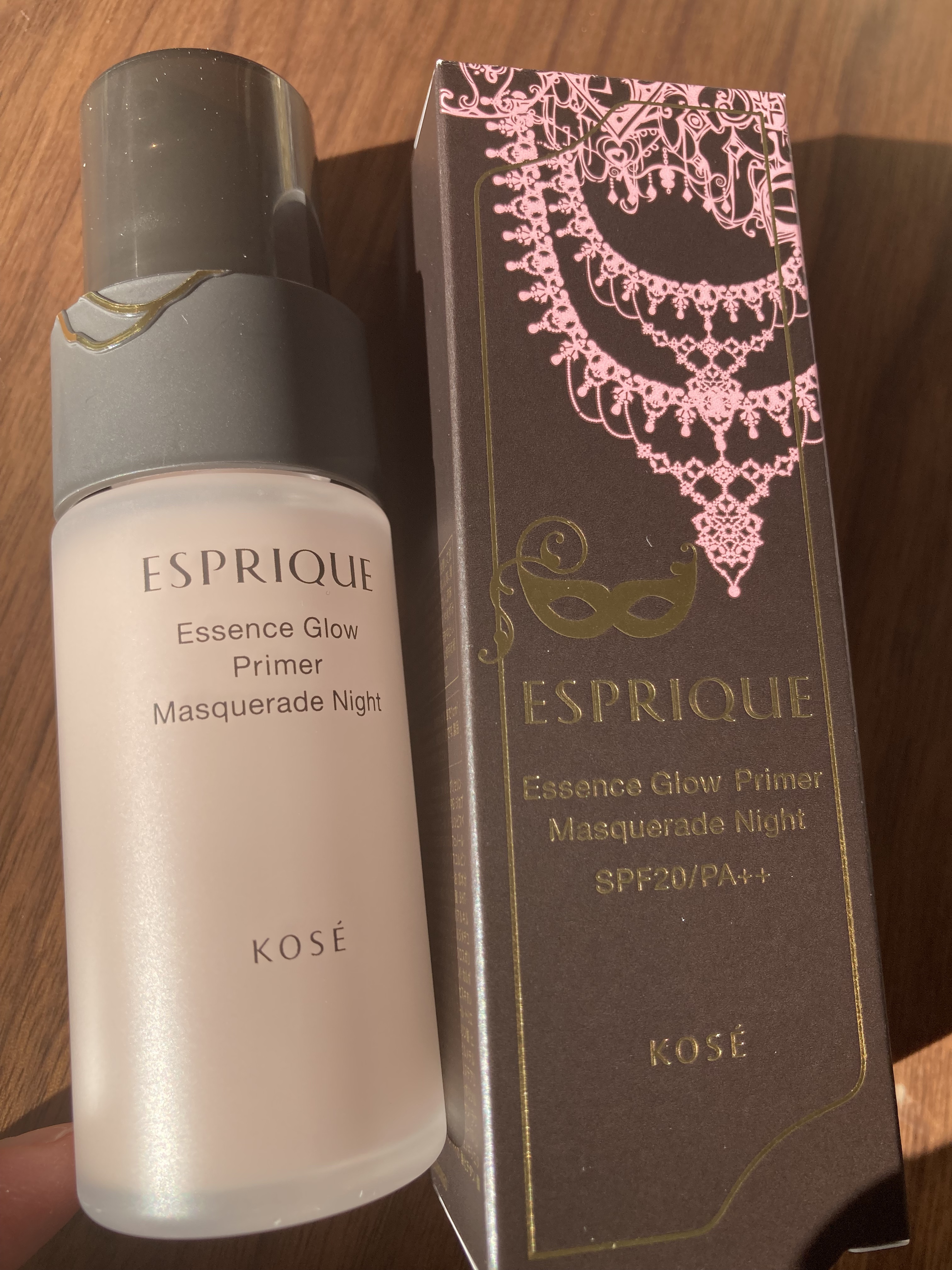 エッセンス グロウ プライマー マスカレード ナイト 02 ピンクドレス/ESPRIQUE/化粧下地を使ったクチコミ（1枚目）