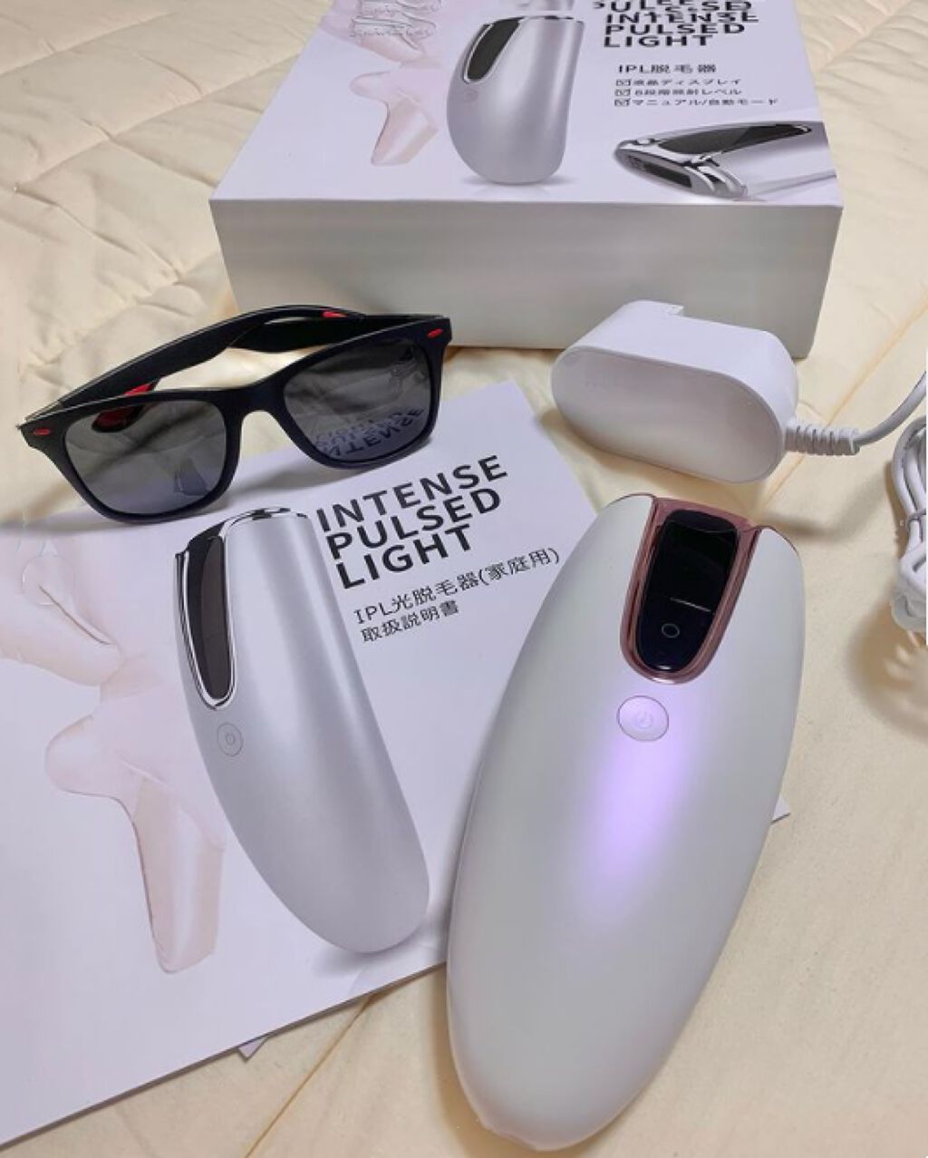 shinasaka 脱毛器 光美容器/shinasaka/家庭用脱毛器を使ったクチコミ(3枚目)