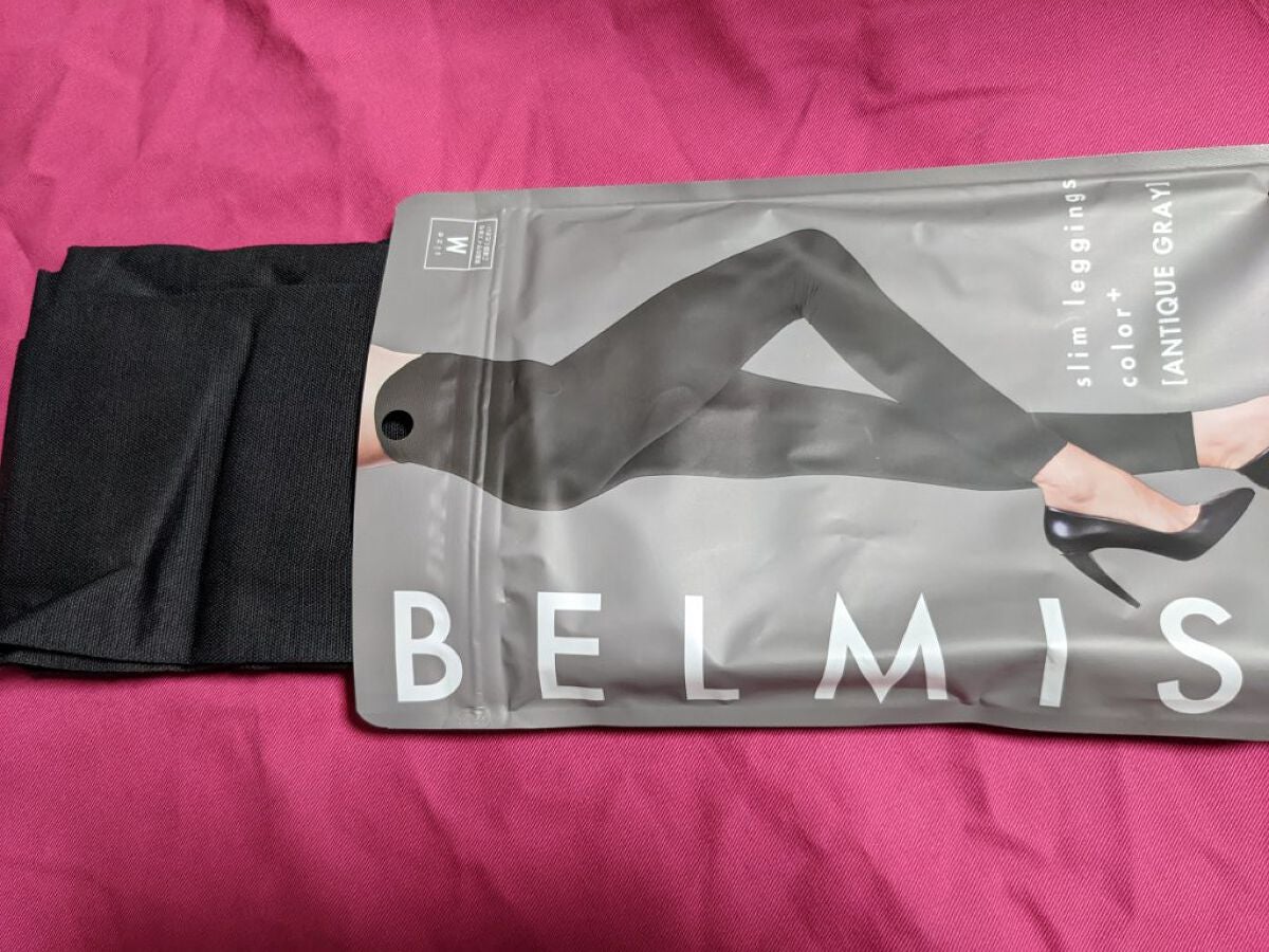 スリムレギンス color+/BELMISE/着圧ソックス・レギンスを使ったクチコミ(2枚目)