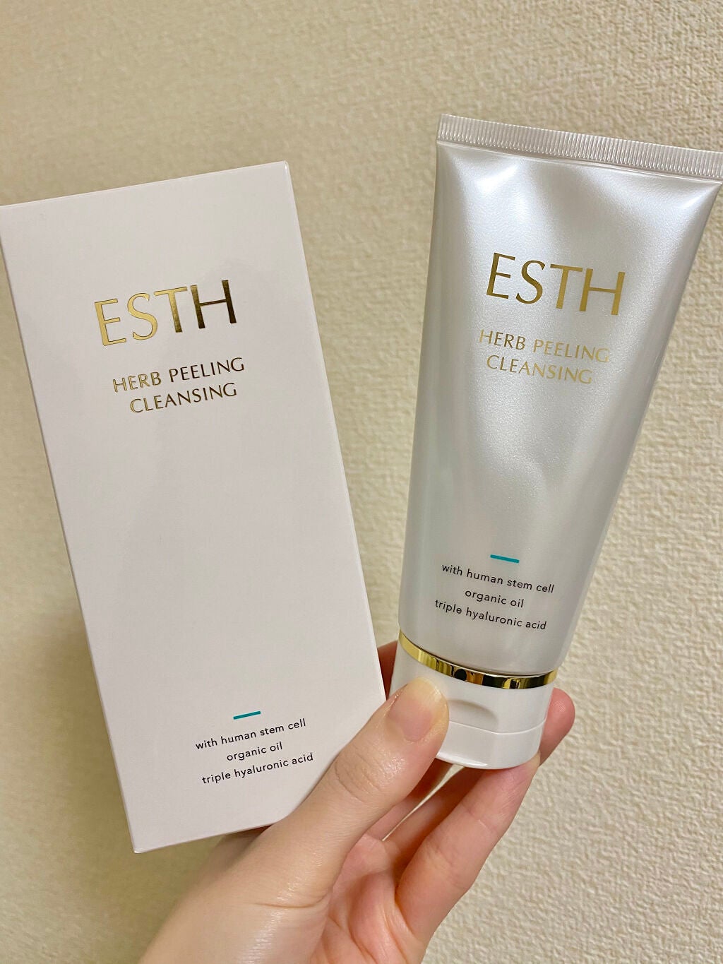 ハーブピーリングクレンジング/ESTH/クレンジングジェルを使ったクチコミ(1枚目)