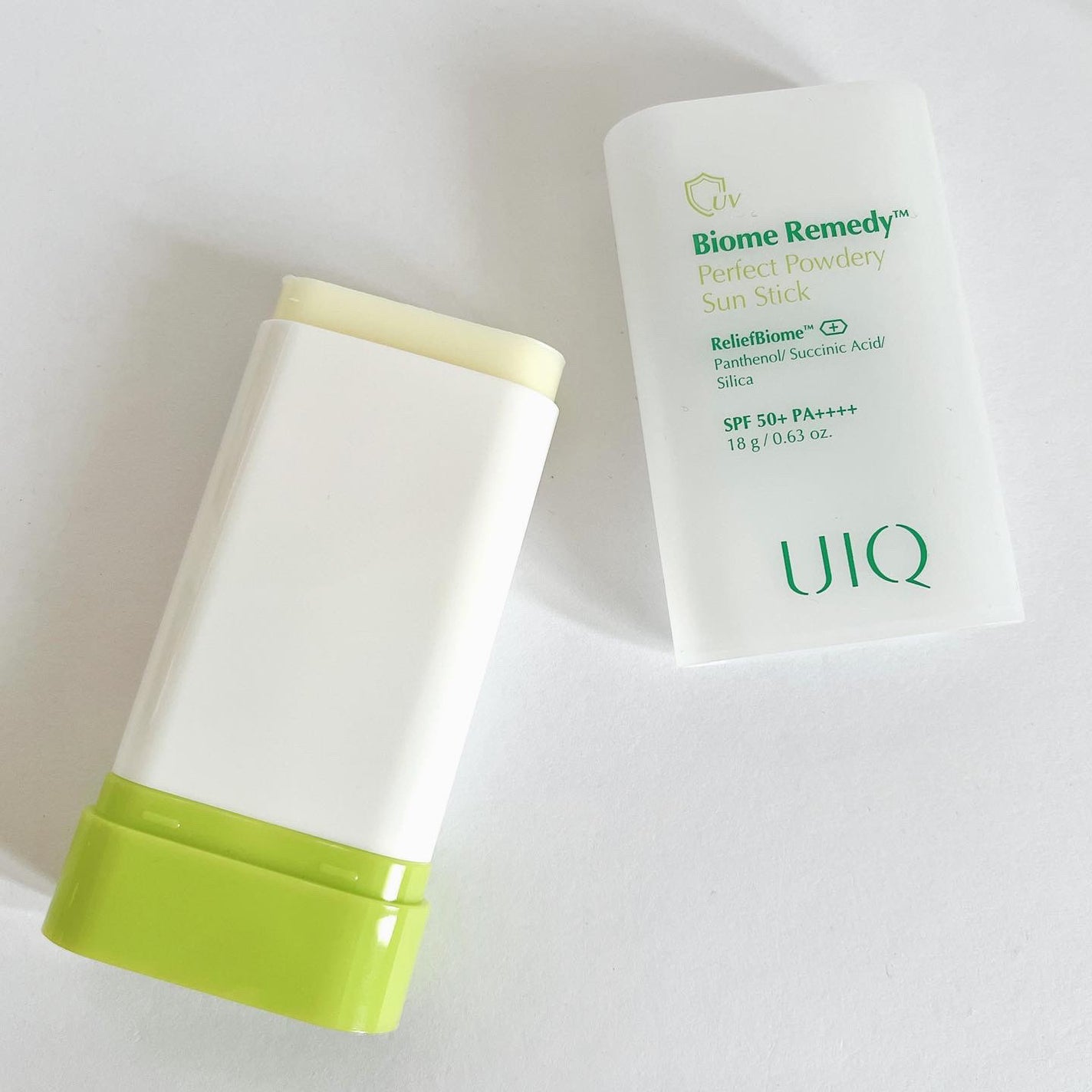 バイオームパーフェクトさらさらUVスティック/UIQ/日焼け止めスティックを使ったクチコミ(2枚目)