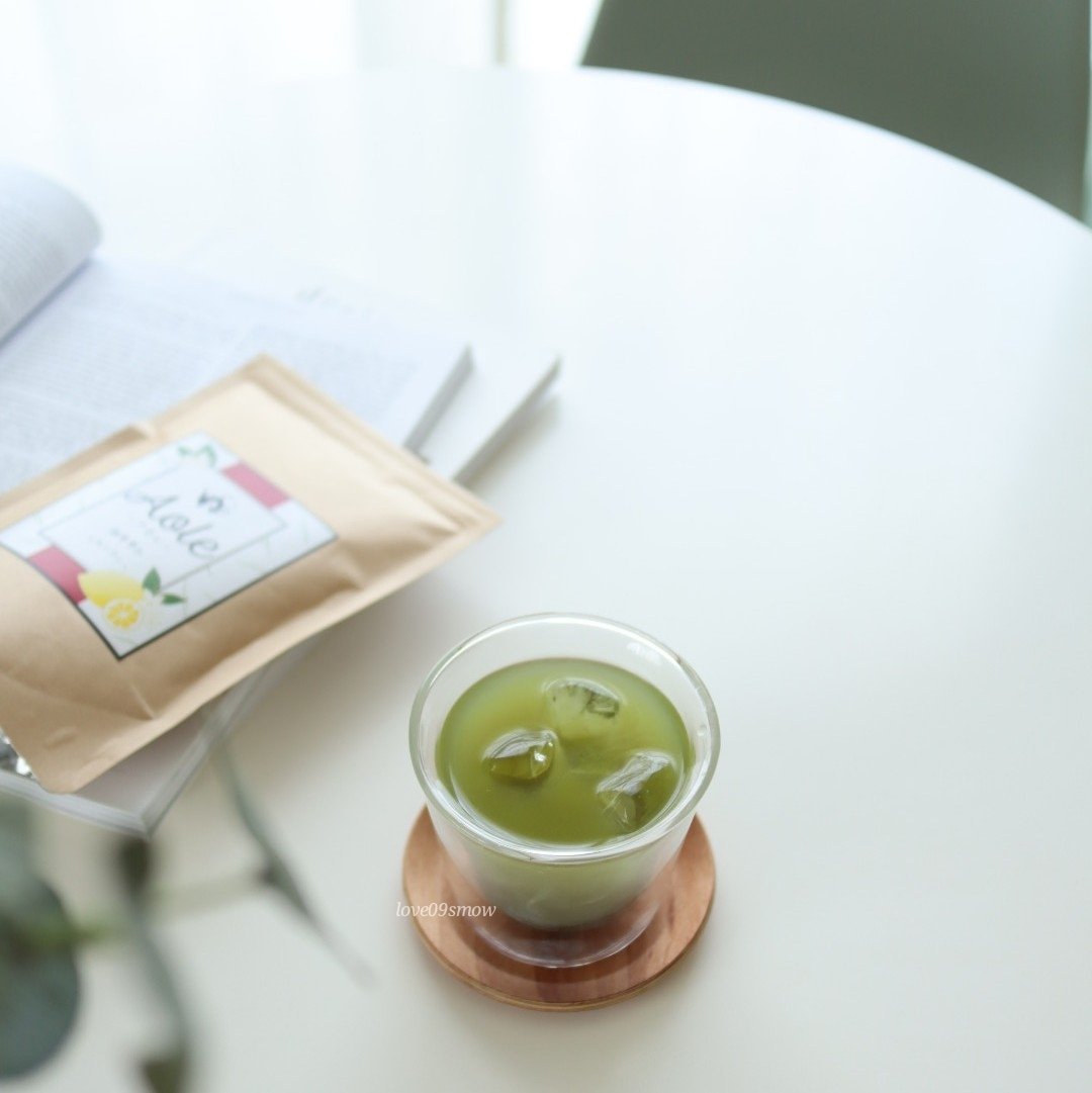 Aole 国産青汁レモンティー/Aole/青汁を使ったクチコミ（1枚目）