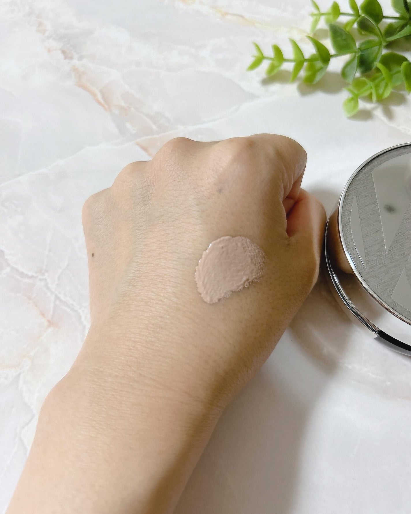 V3シャイニングファンデーション/SPICARE/クッションファンデーションを使ったクチコミ(4枚目)