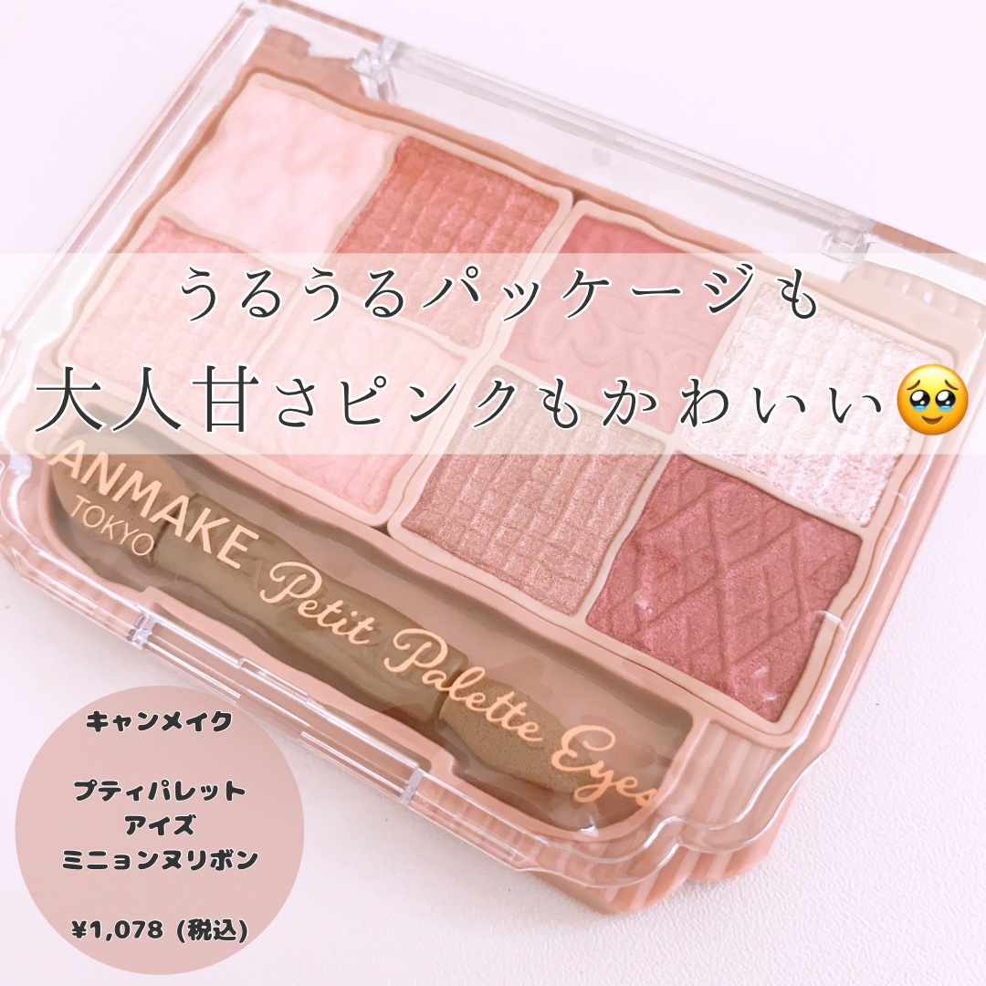 プティパレットアイズ/キャンメイク/パウダーアイシャドウを使ったクチコミ（2枚目）