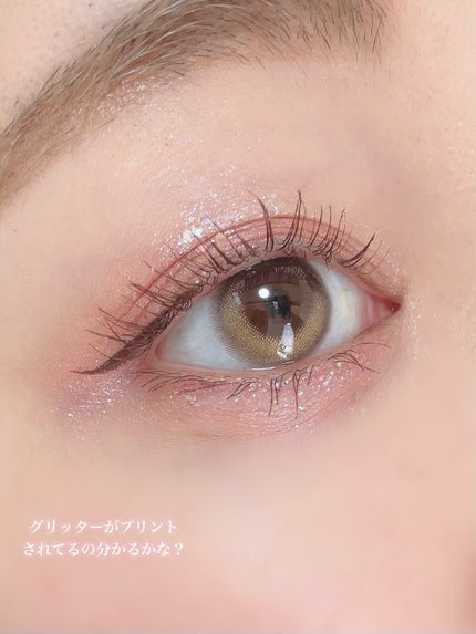 ごんす@YouTube始めました on LIPS 「《グリッター入りのカラコン❤︎》グリッター入りカラコンって聞く..」(4枚目)