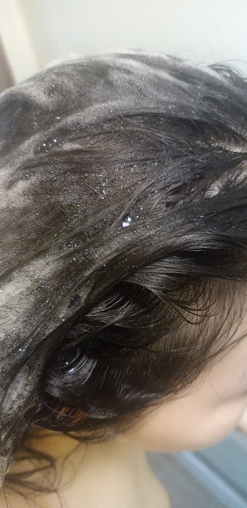 Creamy EXダメージリペアシャンプー1.0/ヘアトリートメント2.0 お試し（シャンプー10ml＋トリートメント10g）/&honey/市販シャンプーを使ったクチコミ（3枚目）