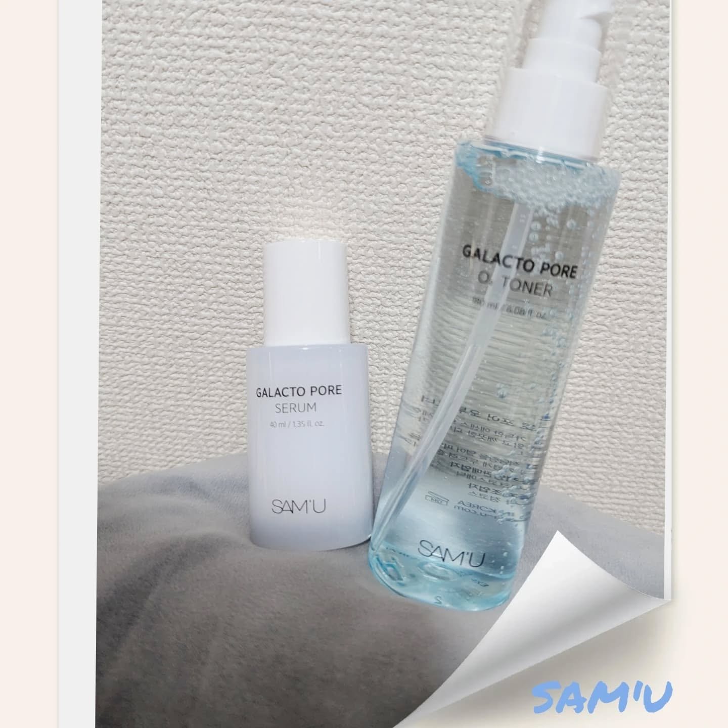 サミュ ガラクトポア セラム/SAM'U/美容液を使ったクチコミ（2枚目）