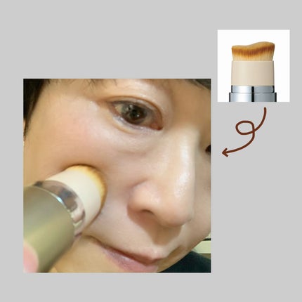 シルキースティックファンデーション/KAMIKA/その他ファンデーションを使ったクチコミ(9枚目)