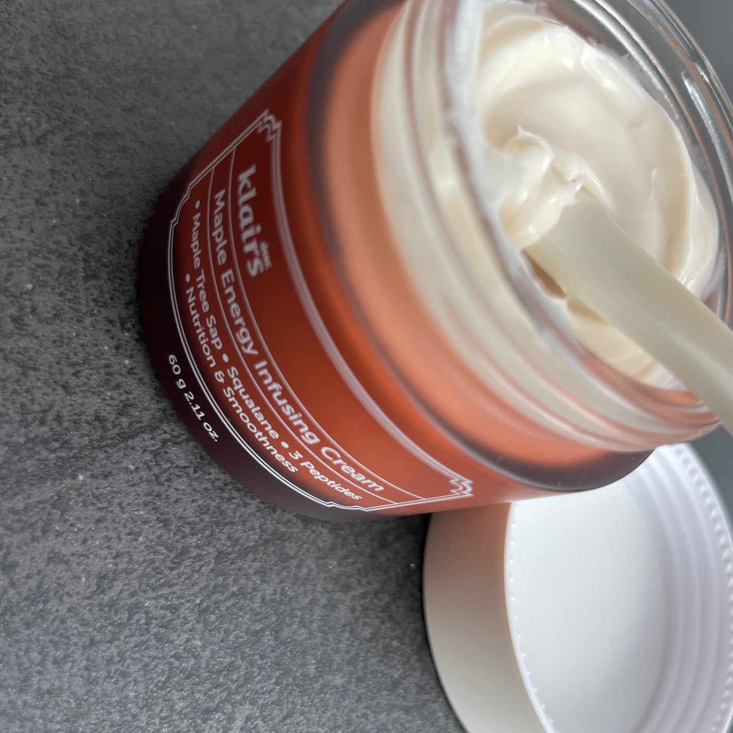 メープルエナジーインフュージングクリーム/Klairs/フェイスクリームを使ったクチコミ(1枚目)