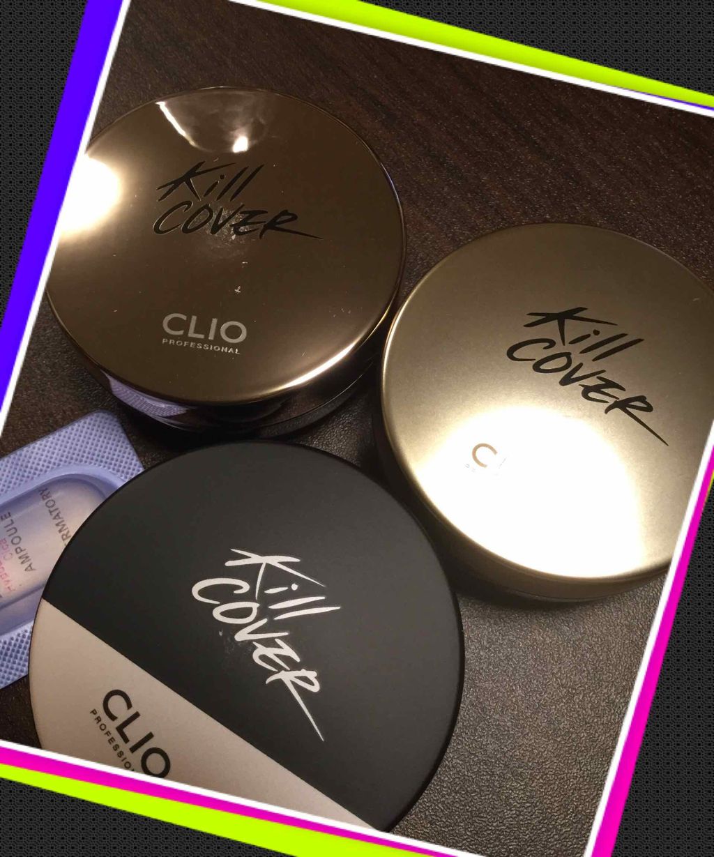 キル カバー コンシール クッション/CLIO/クッションファンデーションを使ったクチコミ（2枚目）