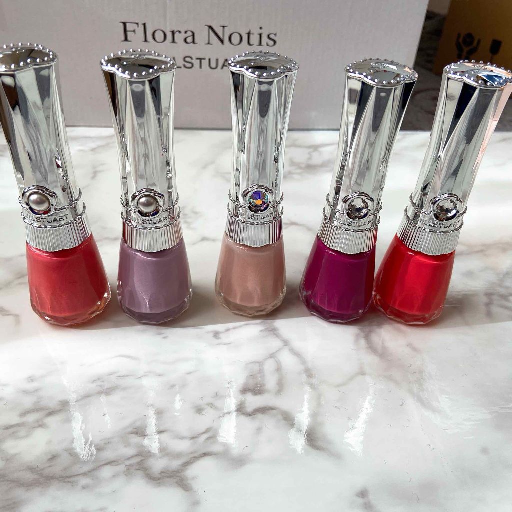 ネイルラッカー ダズリングビジュー/JILL STUART/マニキュアを使ったクチコミ(1枚目)