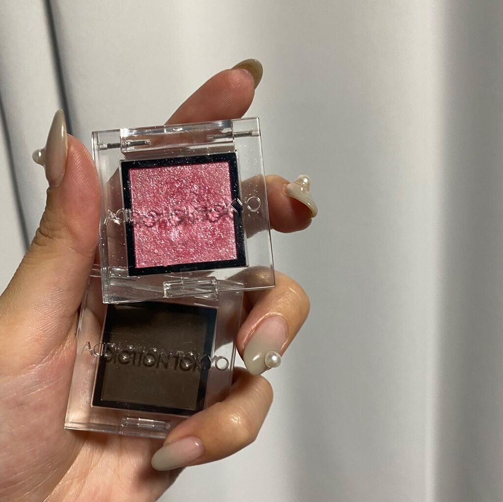 アディクション ザ アイシャドウ スパークル/ADDICTION/単色アイシャドウを使ったクチコミ(8枚目)