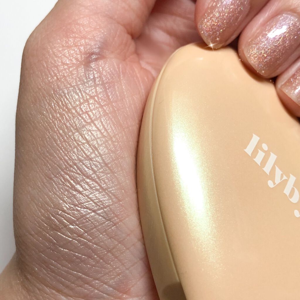 ラブビーム グロウ #02 AURA BEAM/lilybyred/パウダーハイライトを使ったクチコミ（2枚目）