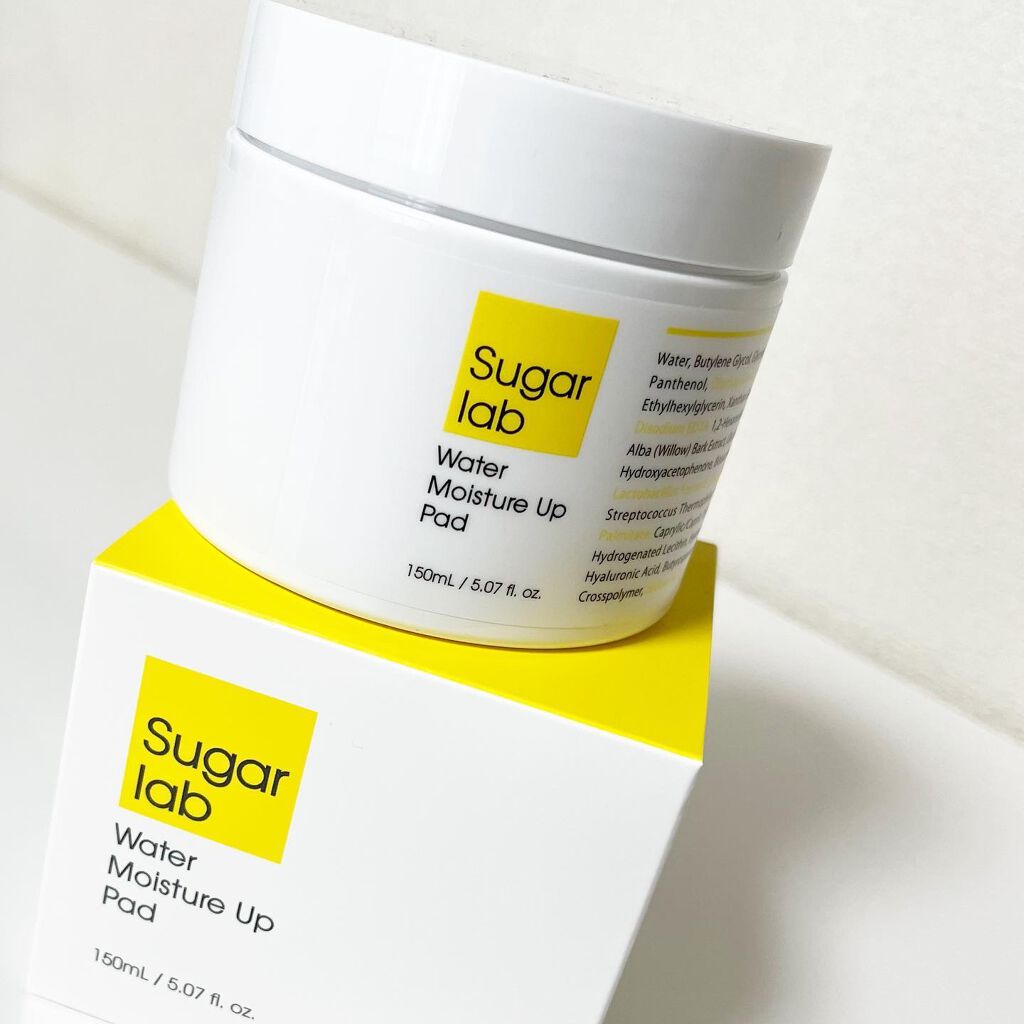 ウォーターモイスチャーアップパッド/Sugar Lab/トナーパッドを使ったクチコミ（1枚目）