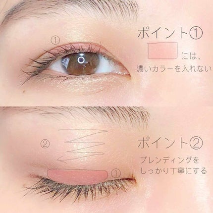 スキンモデリングアイズ/LUNASOL/アイシャドウパレットを使ったクチコミ(3枚目)