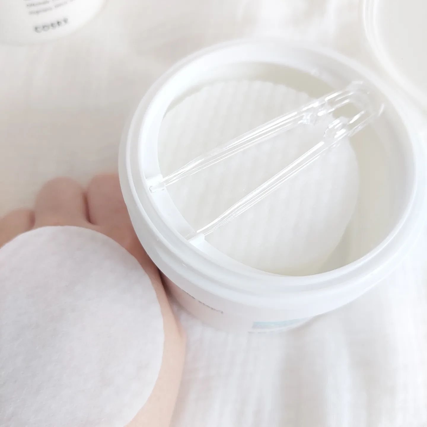 ワンステップモイスチャーアップパッド/COSRX/トナーパッドを使ったクチコミ（3枚目）