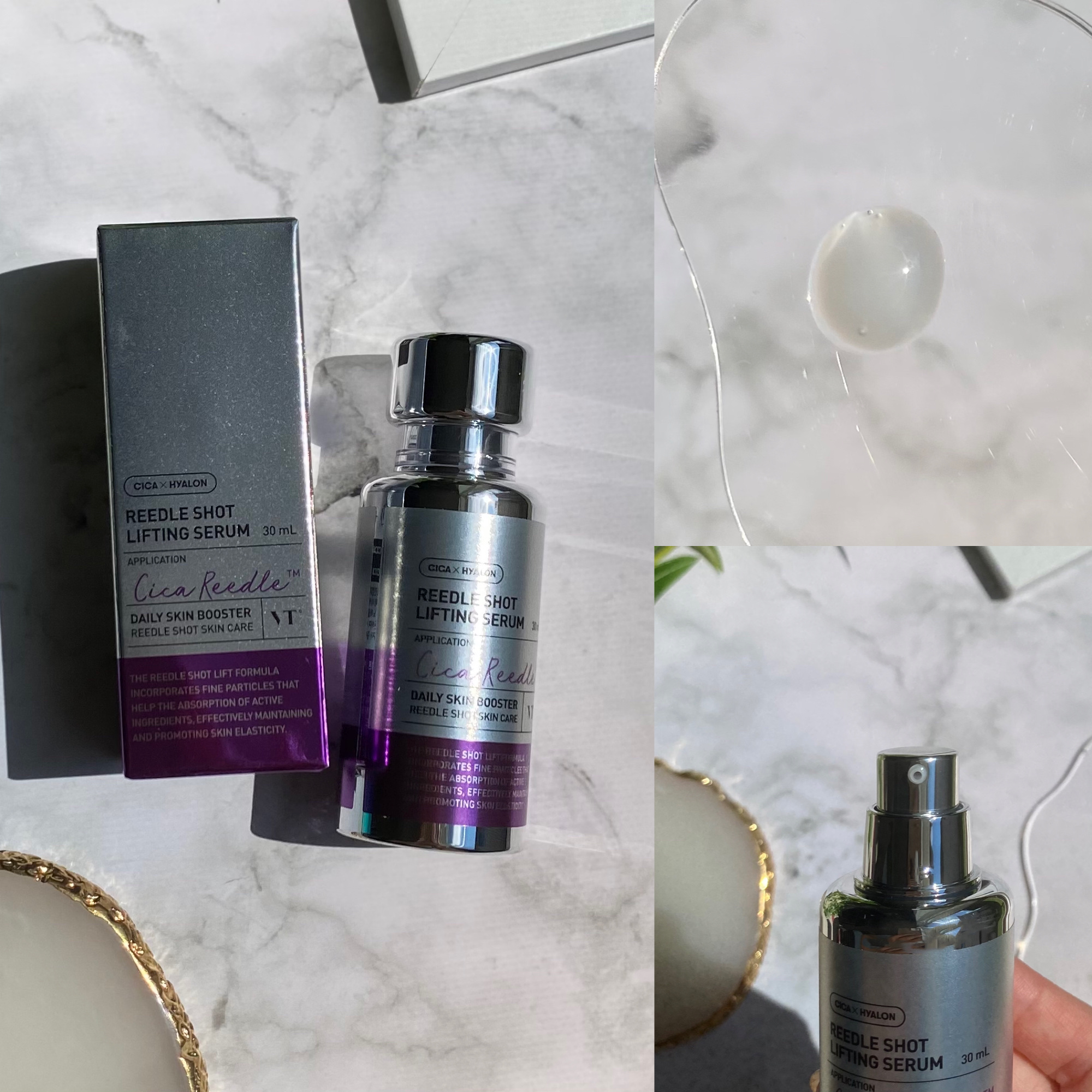 リードルショット リフティングセラム/VT/美容液を使ったクチコミ（3枚目）