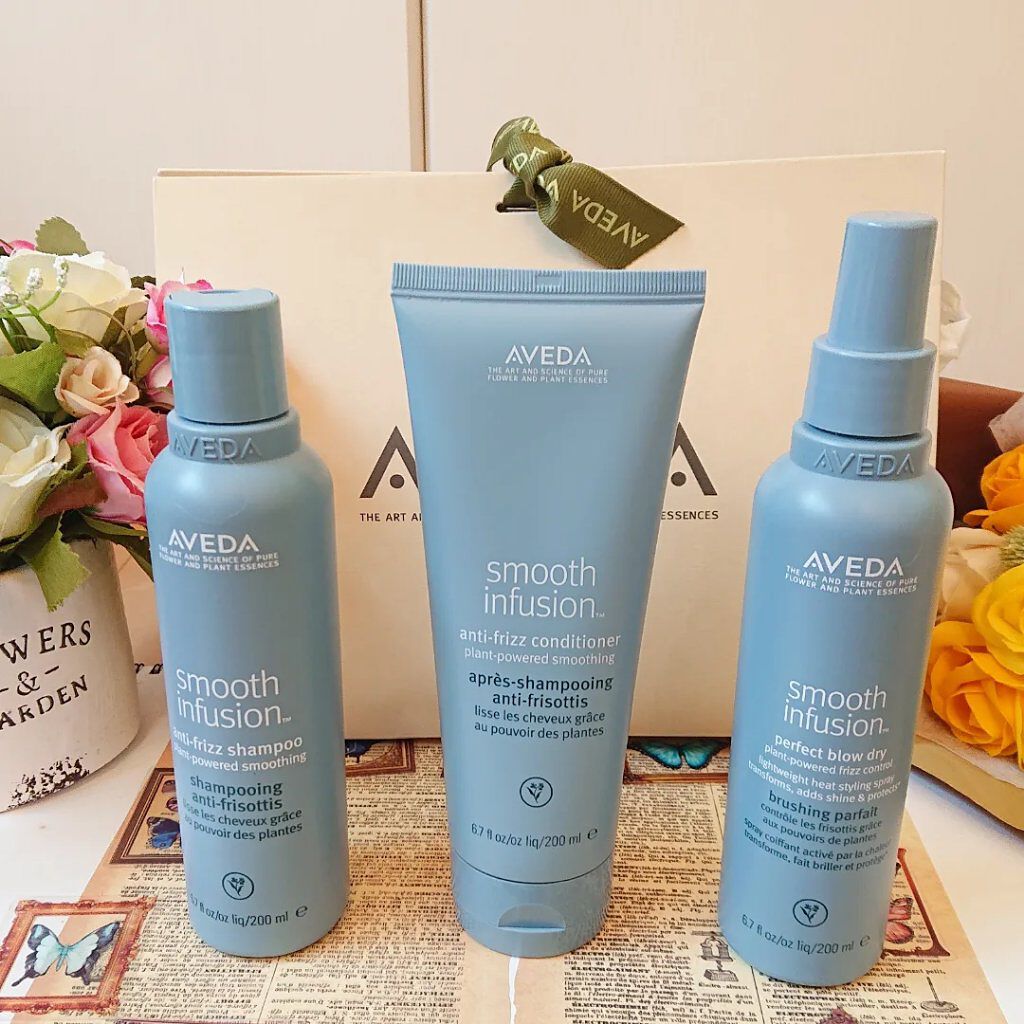 スムーズ インフュージョン シャンプー AF/コンディショナー AF/AVEDA/サロンシャンプーを使ったクチコミ（1枚目）