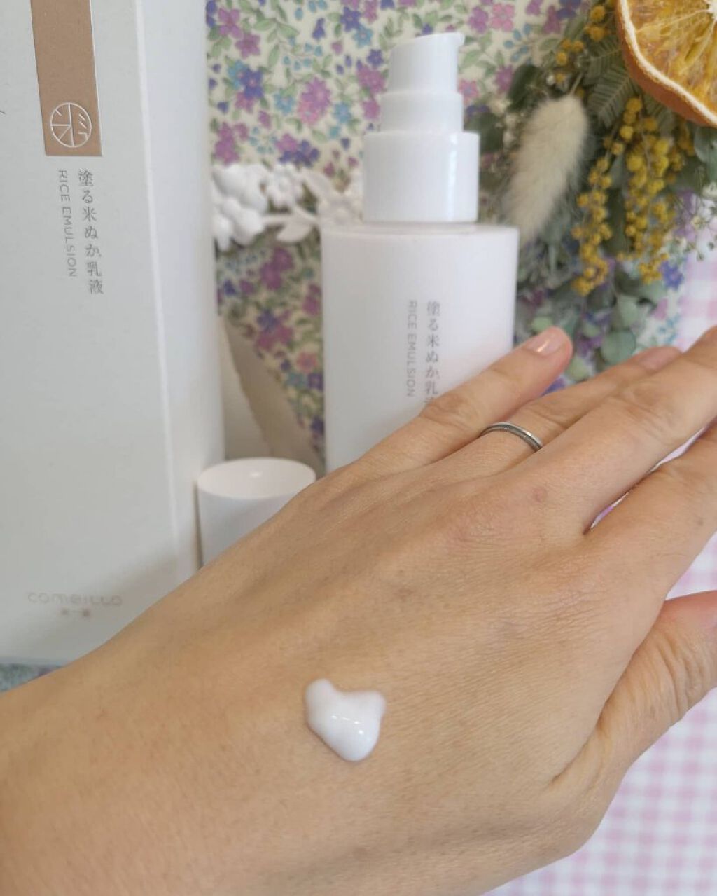 塗る米ぬか乳液/米一途/乳液を使ったクチコミ(2枚目)