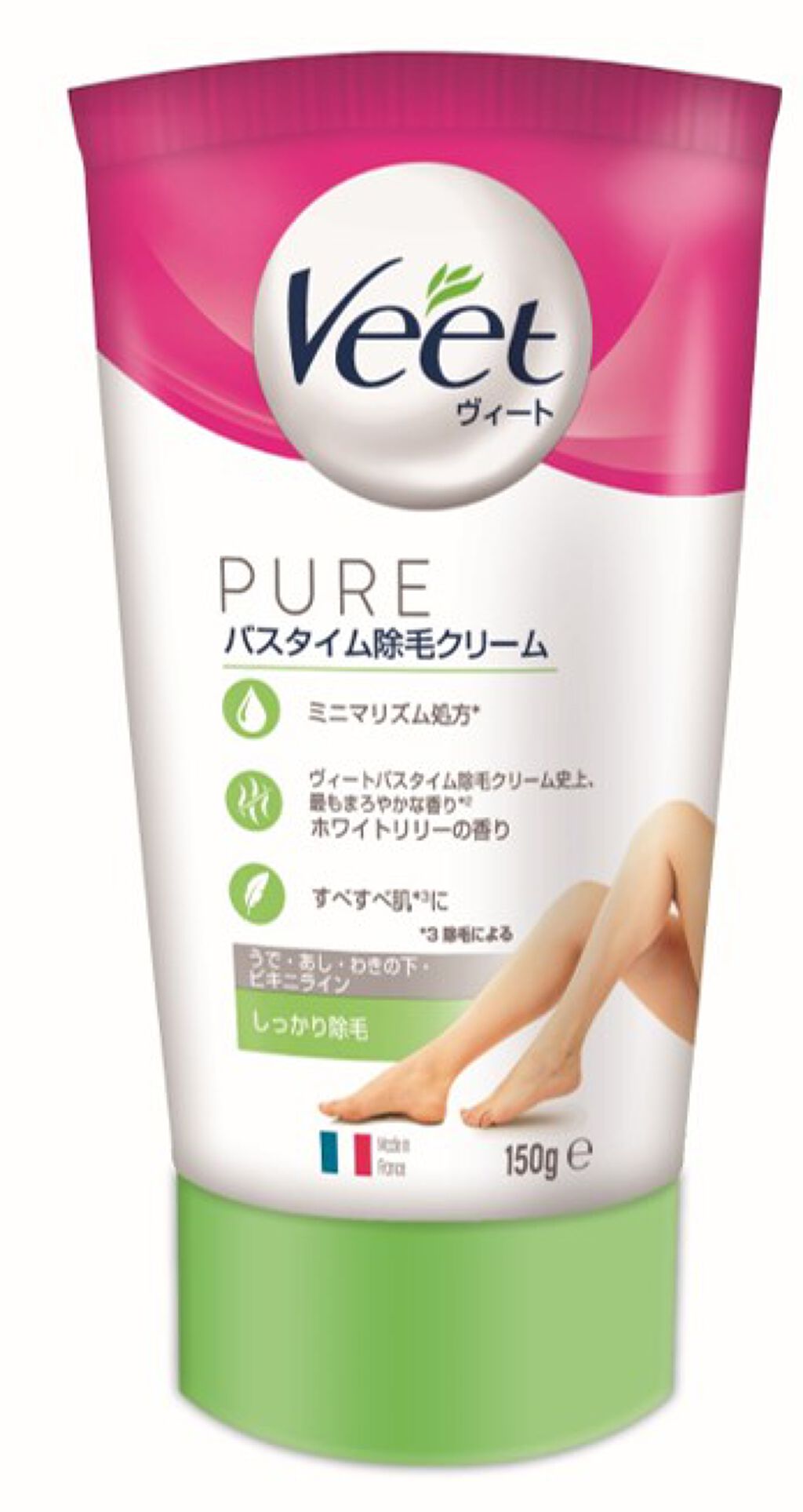 ヴィート PURE バスタイム除毛クリーム しっかり除毛 Veet