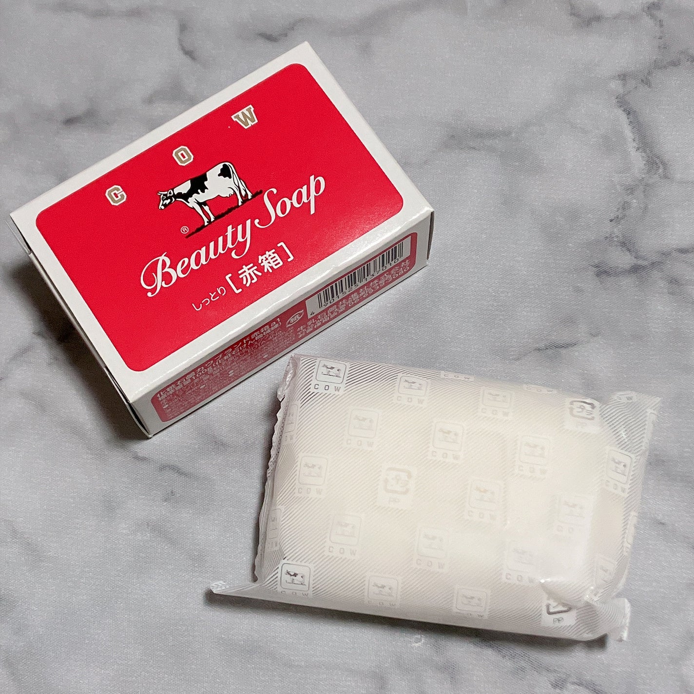 赤箱 (しっとり)/カウブランド/洗顔石鹸を使ったクチコミ(3枚目)