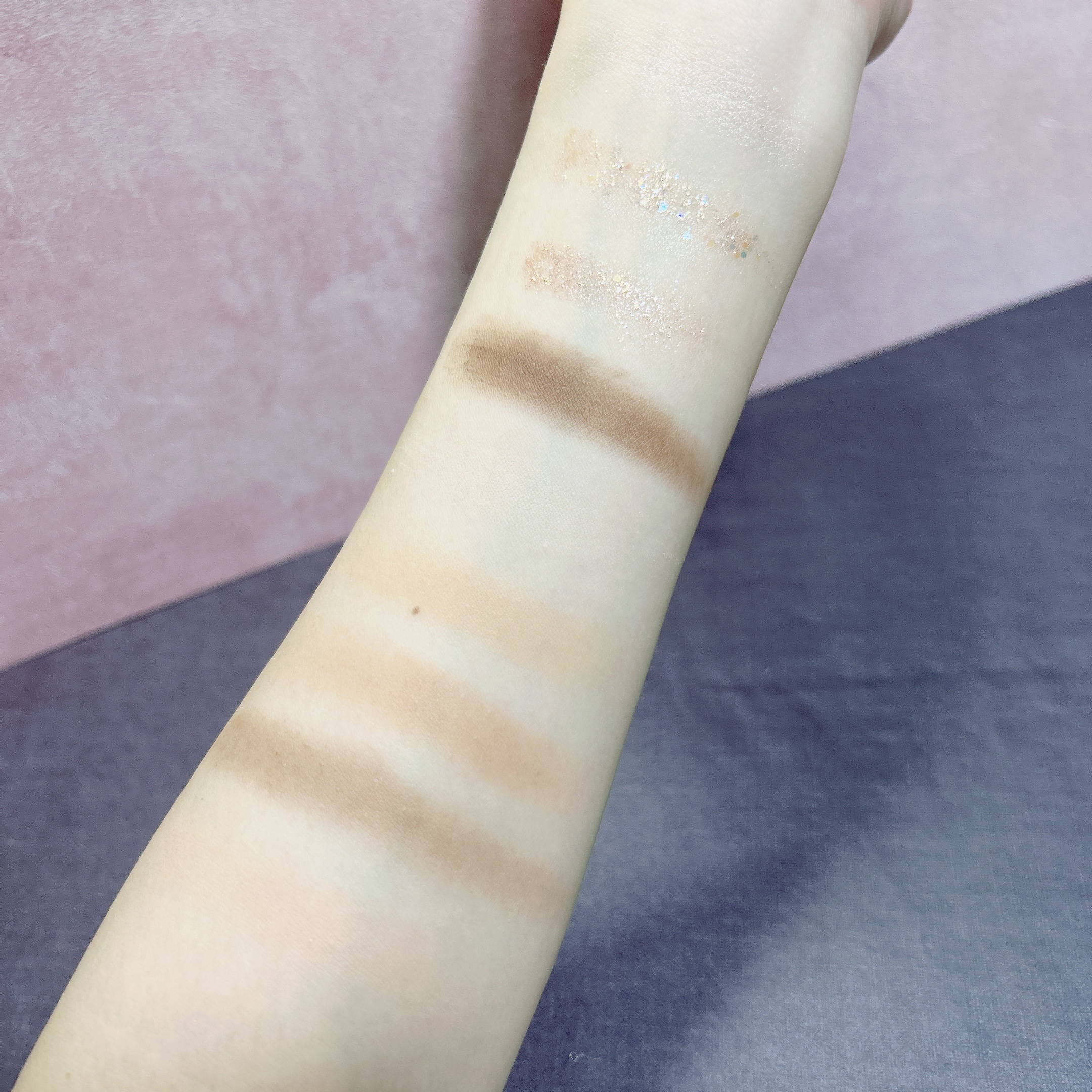 ミックスブラーリングアイパレット/wakemake/マルチパレットを使ったクチコミ（3枚目）