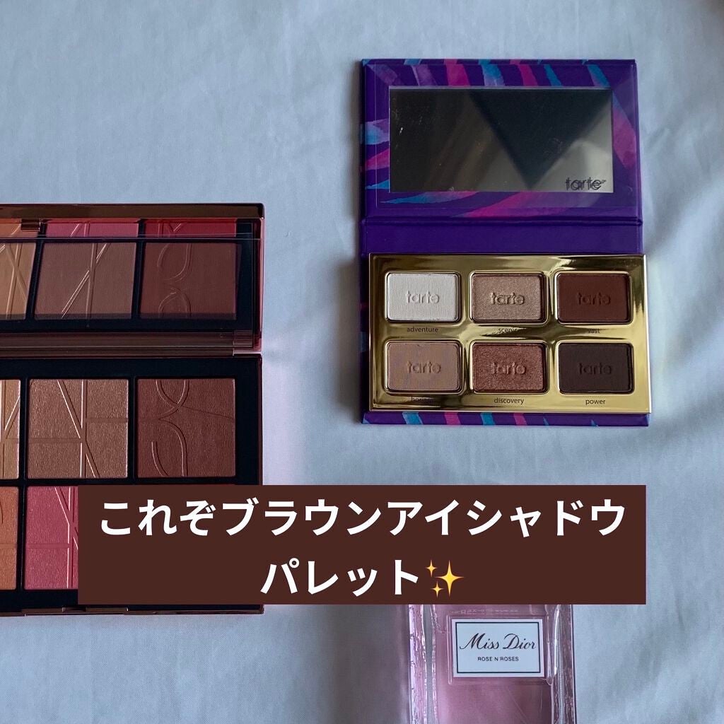 ジャングル アマゾニアンクレイ アイシャドウ パレット/tarte/アイシャドウパレットを使ったクチコミ(1枚目)