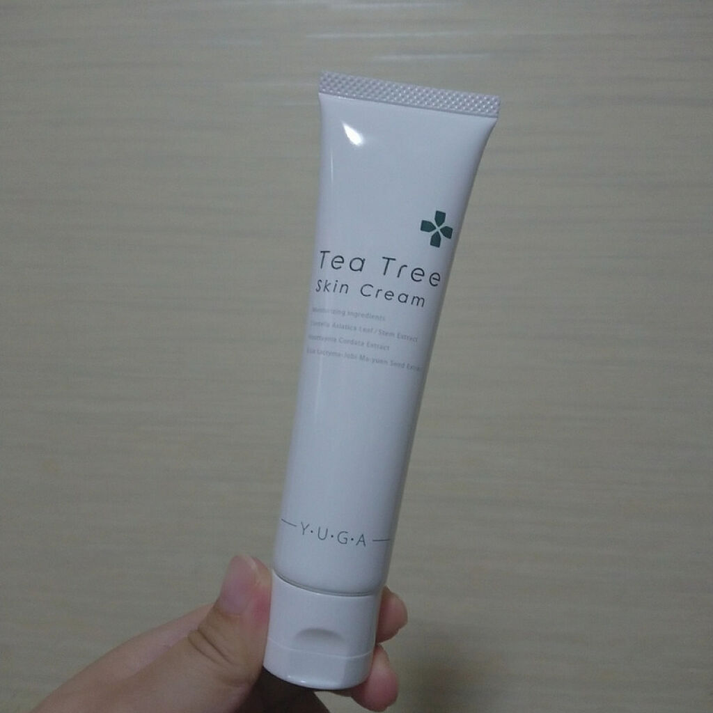 ティーツリースキンクリーム/ユーガ/フェイスクリームを使ったクチコミ（1枚目）