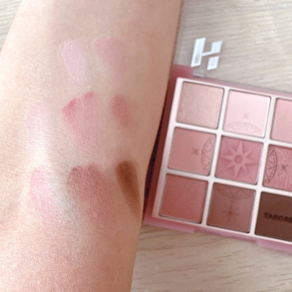 マイフェイブムードアイパレット 9カラー/HOLIKA HOLIKA/アイシャドウパレットを使ったクチコミ(6枚目)