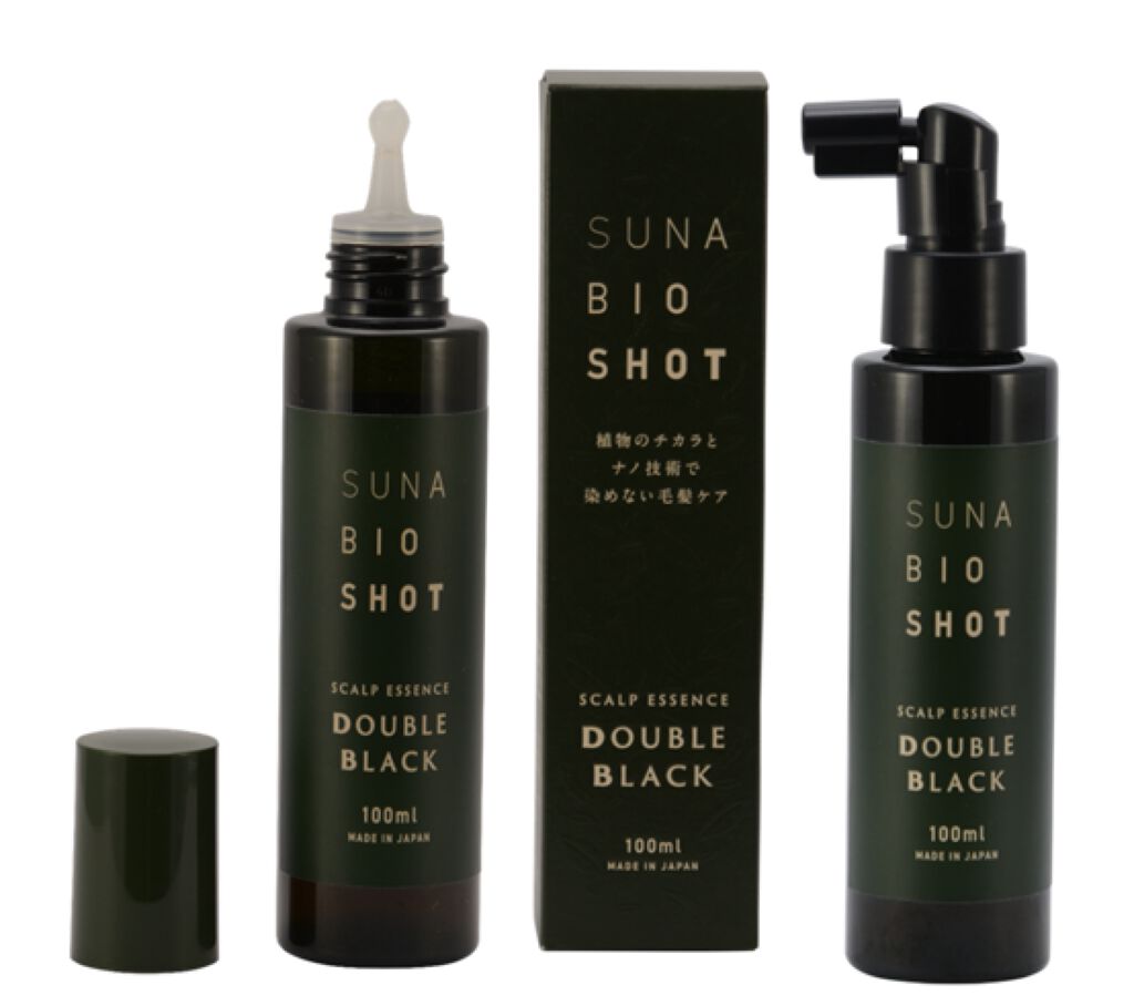SUNAスカルプエッセンス ダブルブラック SUNA BIOSHOT