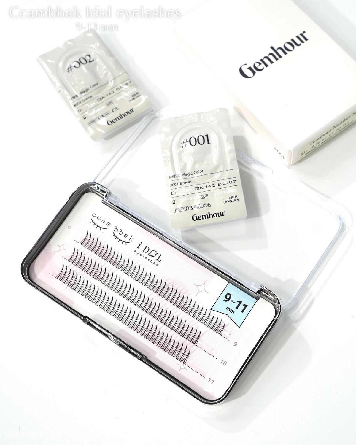 CCAMBBAK idol つけまつげ/eotd/つけまつげを使ったクチコミ（2枚目）