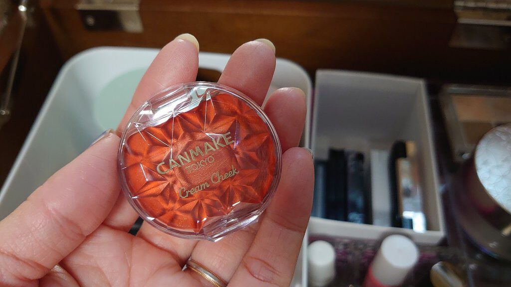 クリームチーク/キャンメイク/ジェル・クリームチークを使ったクチコミ(1枚目)