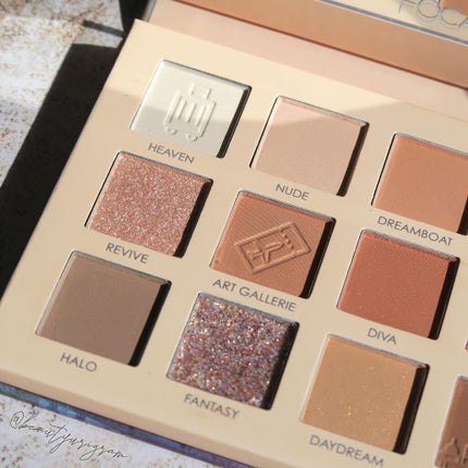 GO TRAVEL 15色アイシャドウパレット/FOCALLURE/アイシャドウパレットを使ったクチコミ(4枚目)