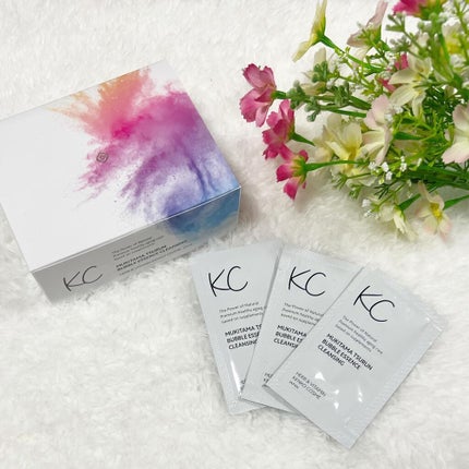 KC むきタマつるん 発泡美容液クレンジング/ハーブ健康本舗/クレンジングジェルを使ったクチコミ(1枚目)