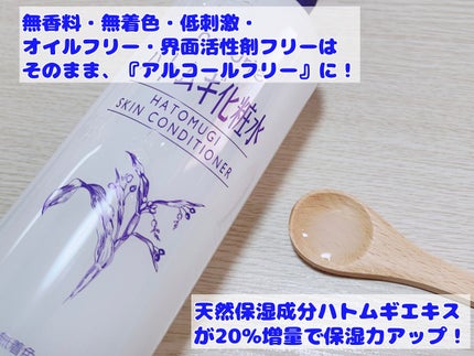 ハトムギ化粧水(ナチュリエ スキンコンディショナー R )/ナチュリエ/化粧水を使ったクチコミ(3枚目)