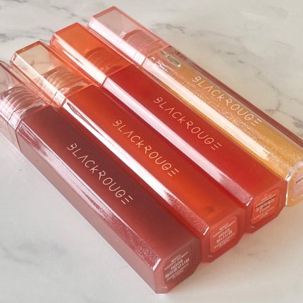 HALF&HALF WATER TINT /BLACK ROUGE/リップグロスを使ったクチコミ(8枚目)