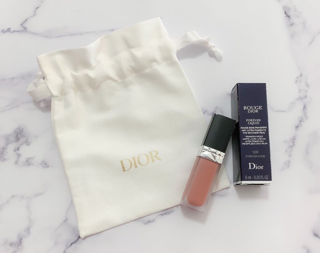 ルージュ ディオール フォーエヴァー リキッド/Dior/口紅を使ったクチコミ(1枚目)