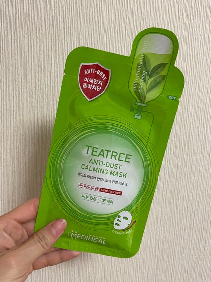 ティーツリーアンチダストカーミングマスク/MEDIHEAL/シートマスク・パックを使ったクチコミ(1枚目)