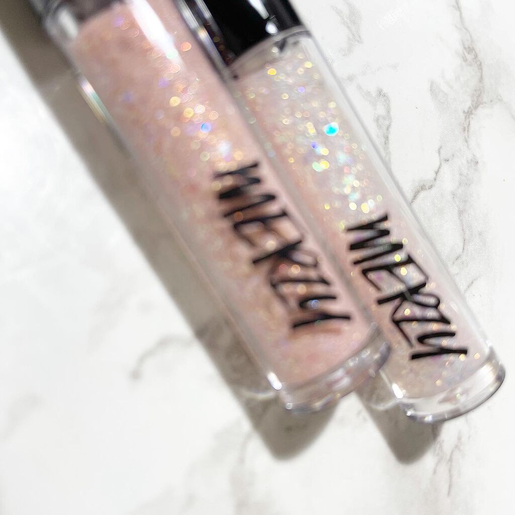 ウィンディ―ポップアイグリッター PE3. スイートパラダイス/MERZY/グリッターを使ったクチコミ（2枚目）