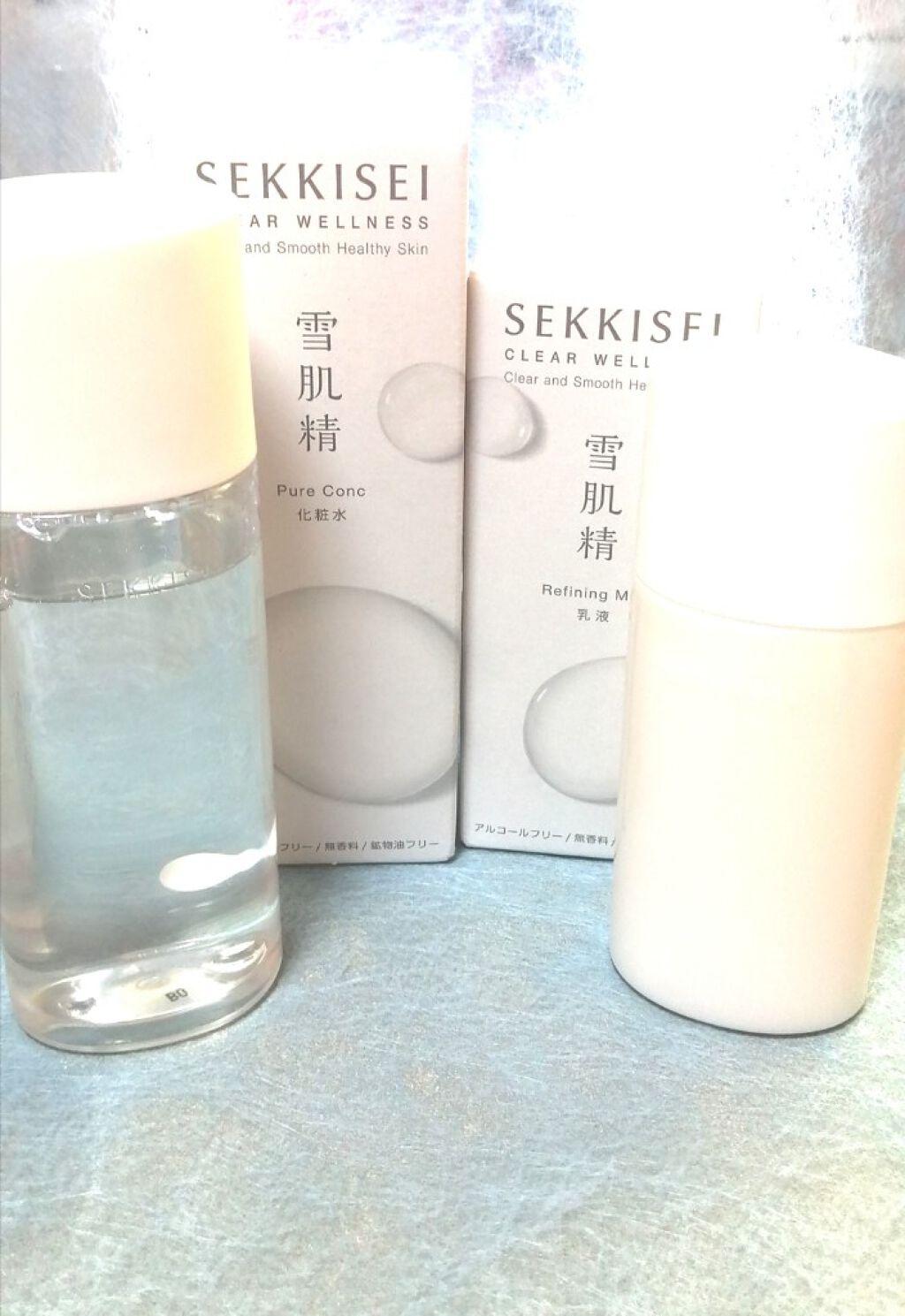 クリアウェルネス リファイニング ミルク/雪肌精/乳液を使ったクチコミ（1枚目）