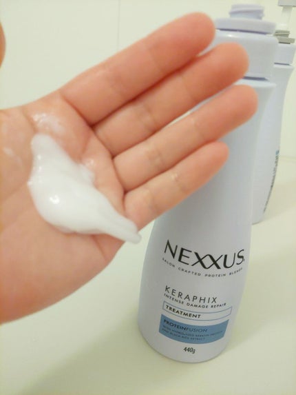 ネクサス インテンスダメージリペア 洗い流さないトリートメントオイル/NEXXUS(ネクサス)/ヘアオイルを使ったクチコミ(2枚目)