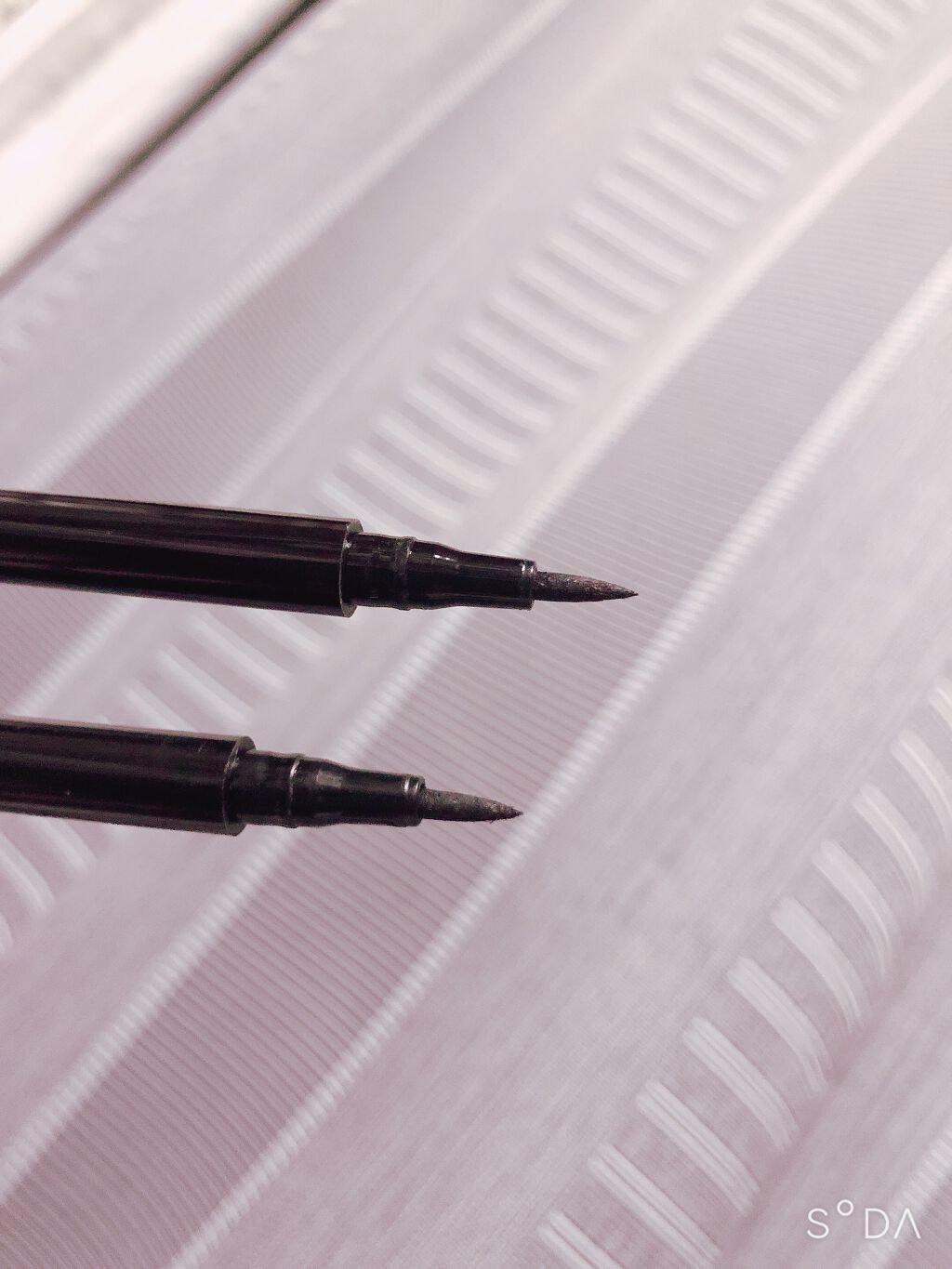 UR GLAM　LIQUID EYELINER/U R GLAM/リキッドアイライナーを使ったクチコミ（2枚目）