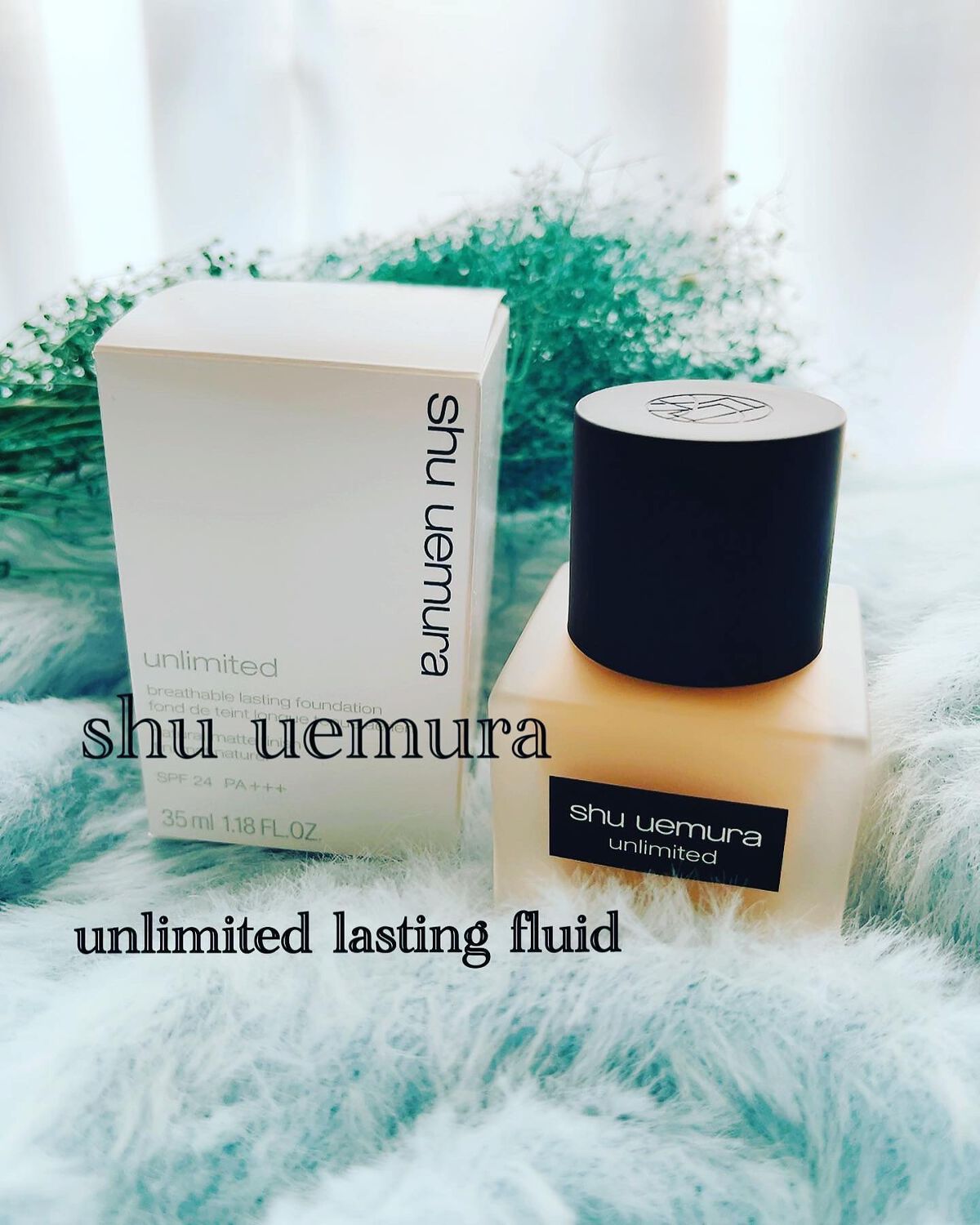 （旧）アンリミテッド ラスティング フルイド/shu uemura/リキッドファンデーションを使ったクチコミ（1枚目）