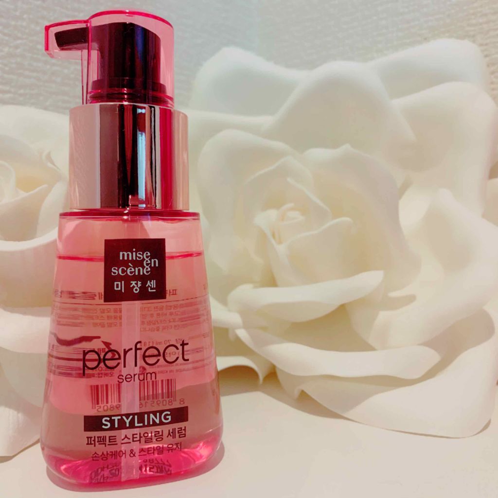 スタイリングセラム/miseenscene/ヘアオイルを使ったクチコミ(2枚目)