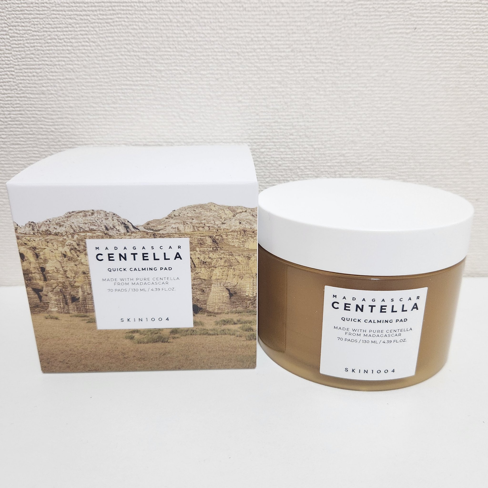 センテラ クイックカーミングパッド/SKIN1004/トナーパッドを使ったクチコミ（1枚目）