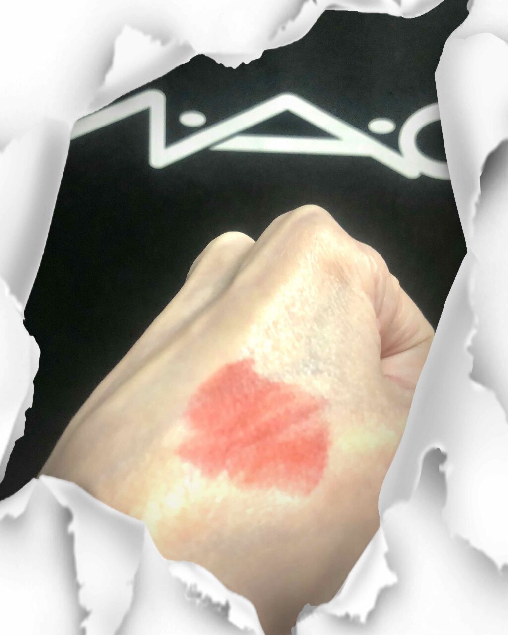 パウダーキス リップスティック/M・A・C/口紅を使ったクチコミ(2枚目)