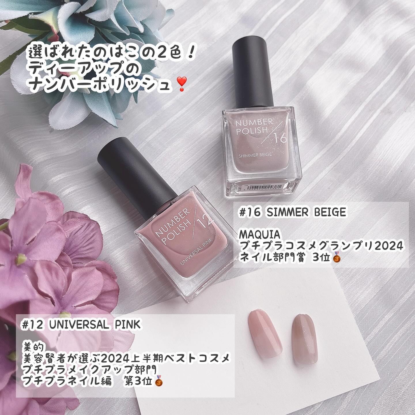 時短ネイルのネイルデザイン】NUMBER POLISH ｜D-UPの口コミ